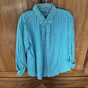 JCrew gingham button down shirt